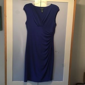 Royal blue dress